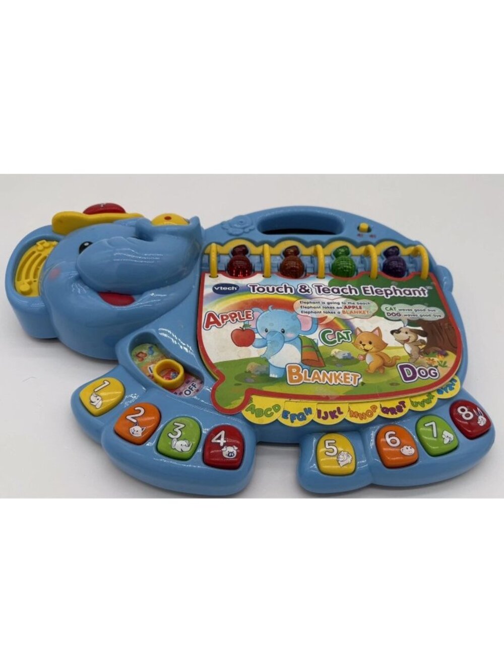 VTech Touch and Teach Elephant Tested Works!